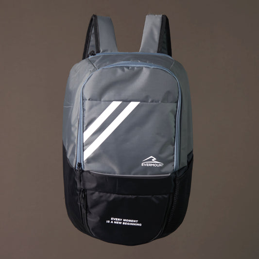 Two Toned Backpack (Gray x Black)