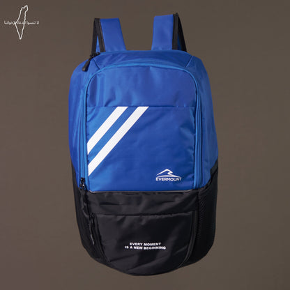 Two Toned Backpack (Blue x Black)