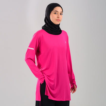 FlowGuard Oversized Sports Tee