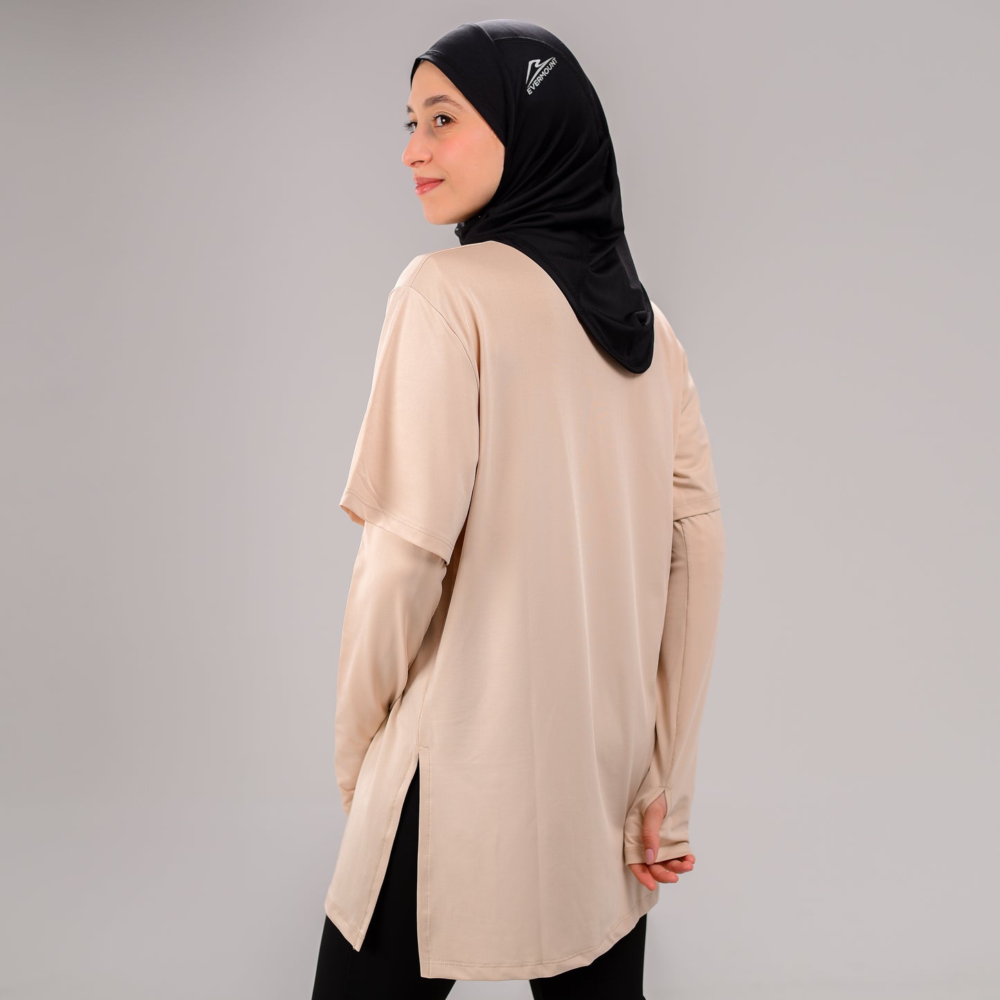 TwinSleeve Oversized Sports Tee