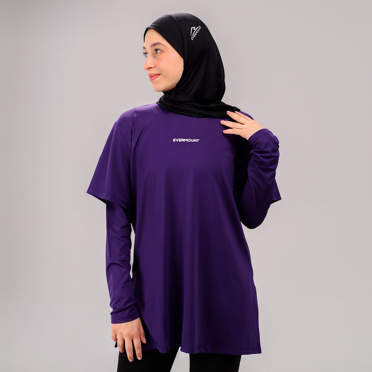 TwinSleeve Oversized Sports Tee