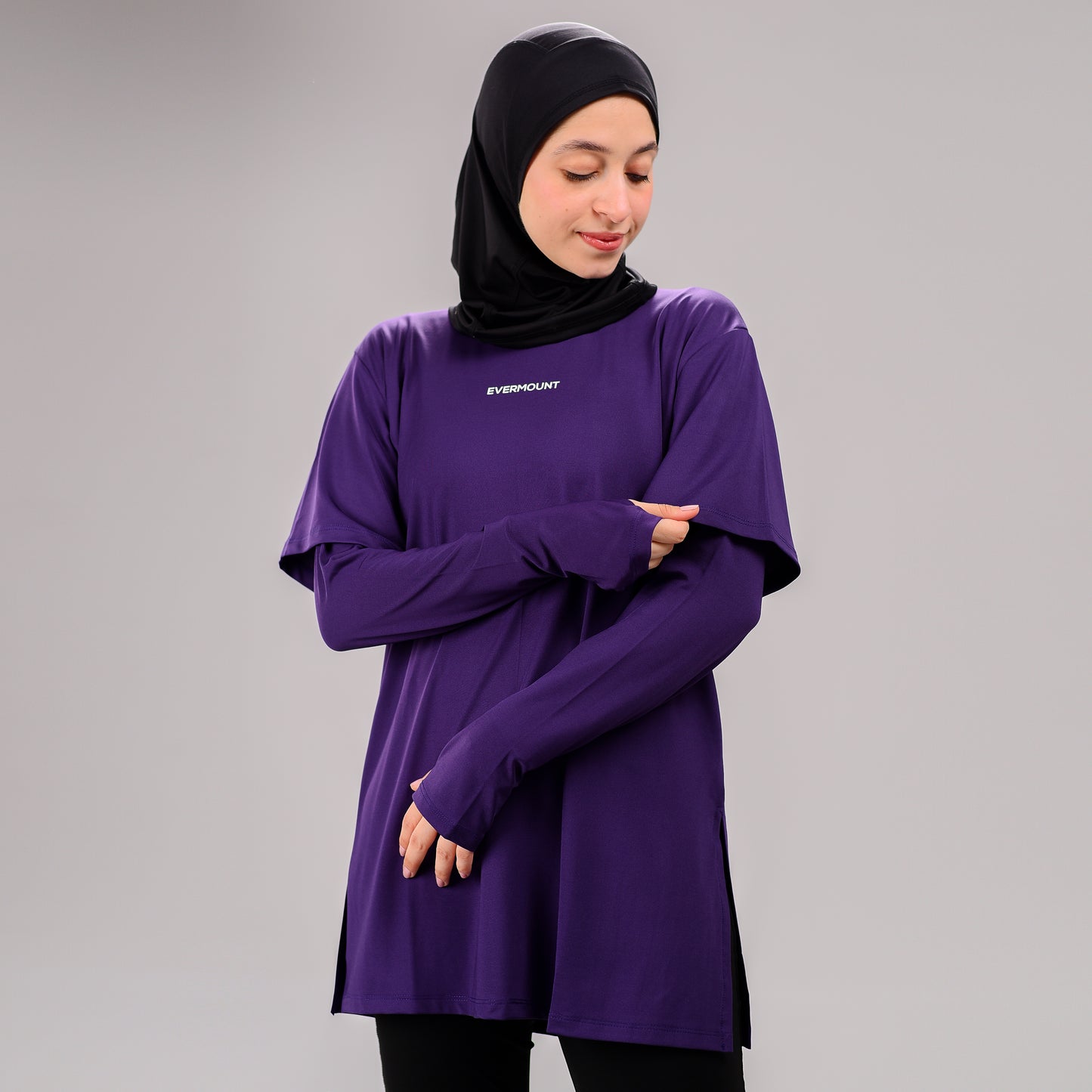 TwinSleeve Oversized Sports Tee