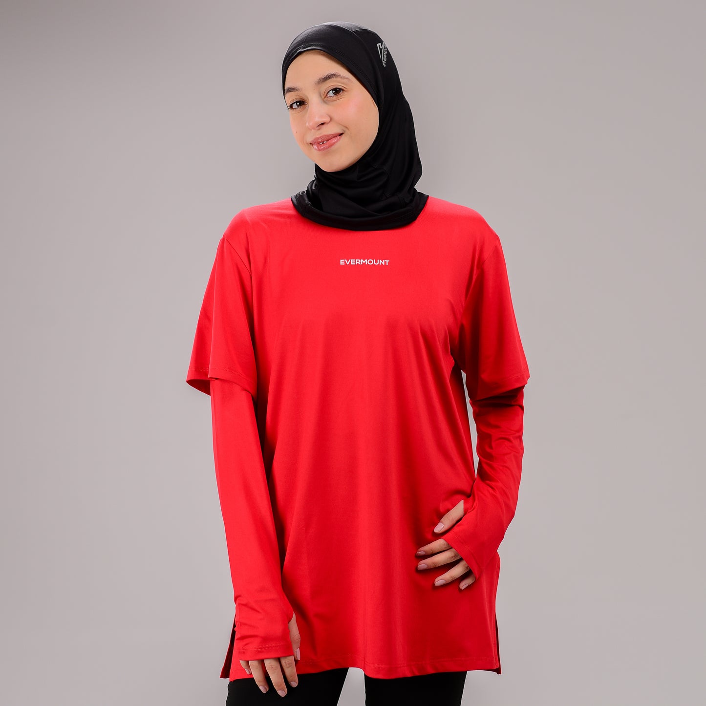 TwinSleeve Oversized Sports Tee