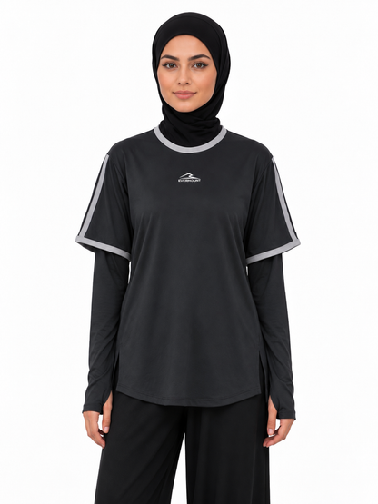 Dou-Line TwinSleeve Tshirt