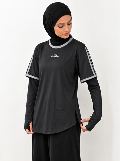 Dou-Line TwinSleeve Tshirt