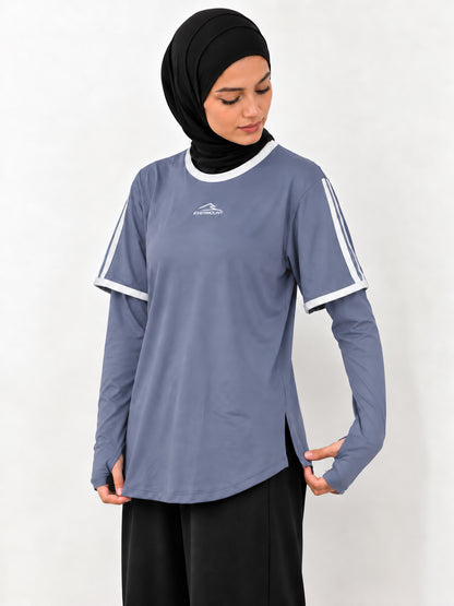 Dou-Line TwinSleeve Tshirt
