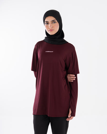 TwinSleeve Oversized Sports Tee