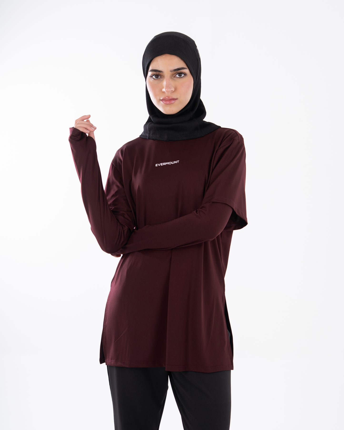 TwinSleeve Oversized Sports Tee