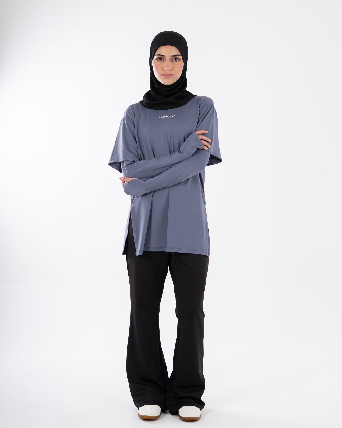 TwinSleeve Oversized Sports Tee