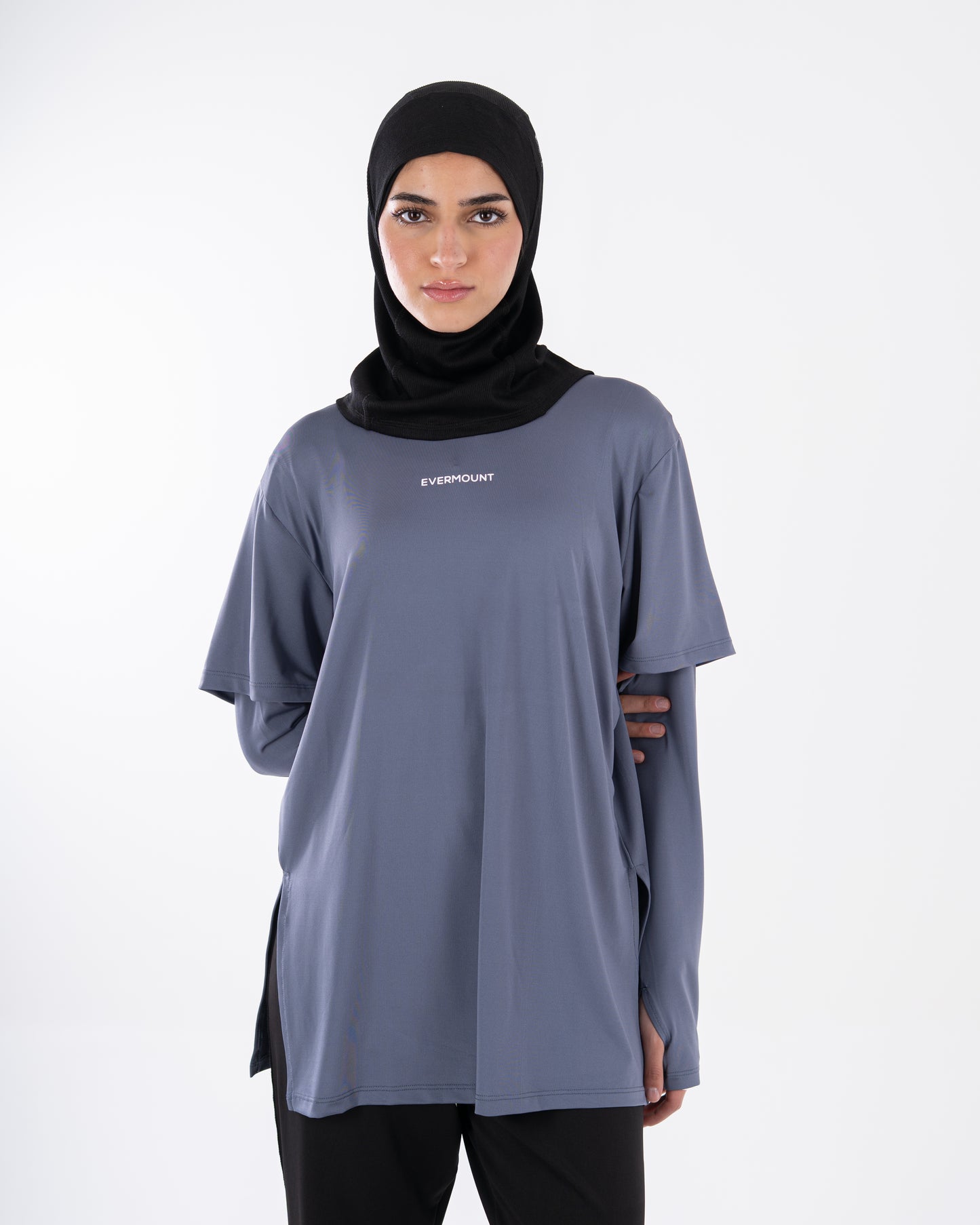 TwinSleeve Oversized Sports Tee