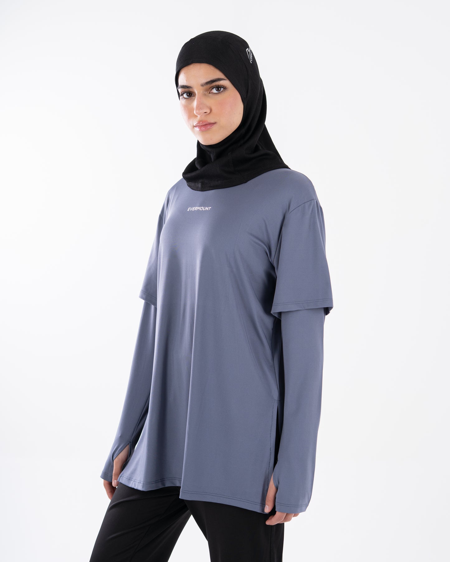 TwinSleeve Oversized Sports Tee