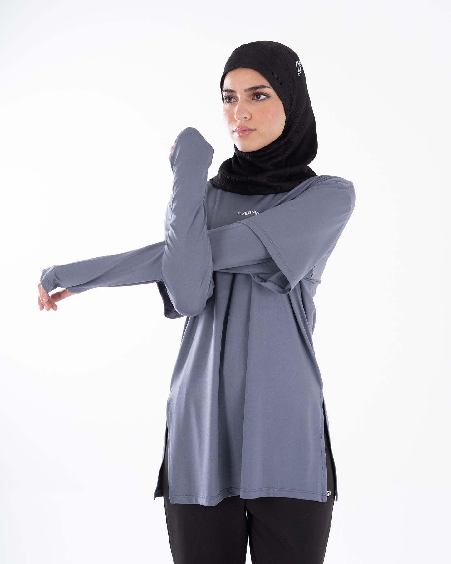 TwinSleeve Oversized Sports Tee
