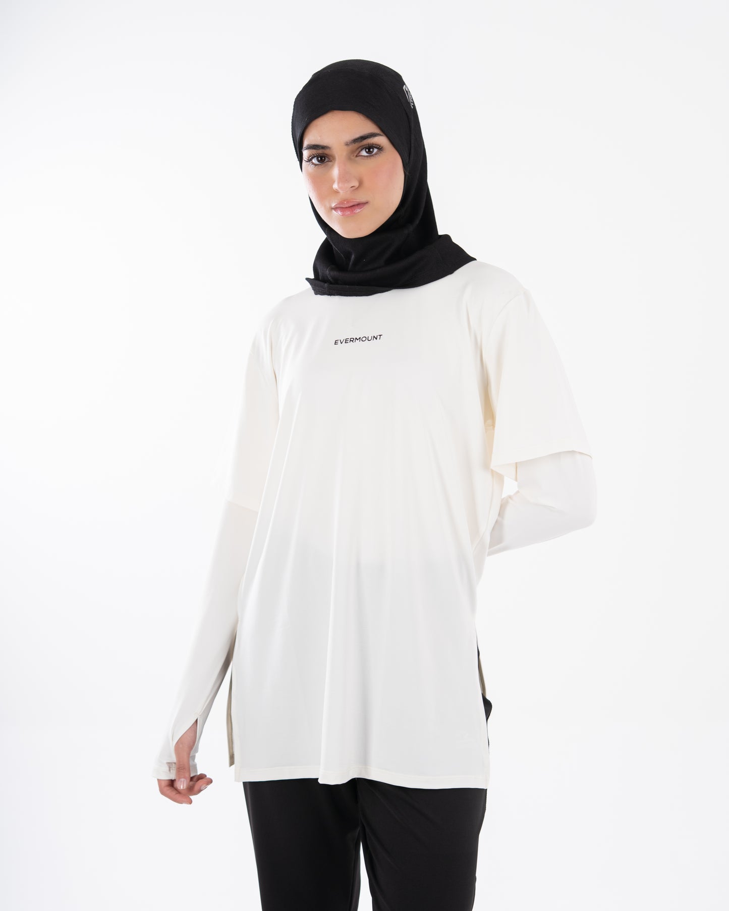TwinSleeve Oversized Sports Tee
