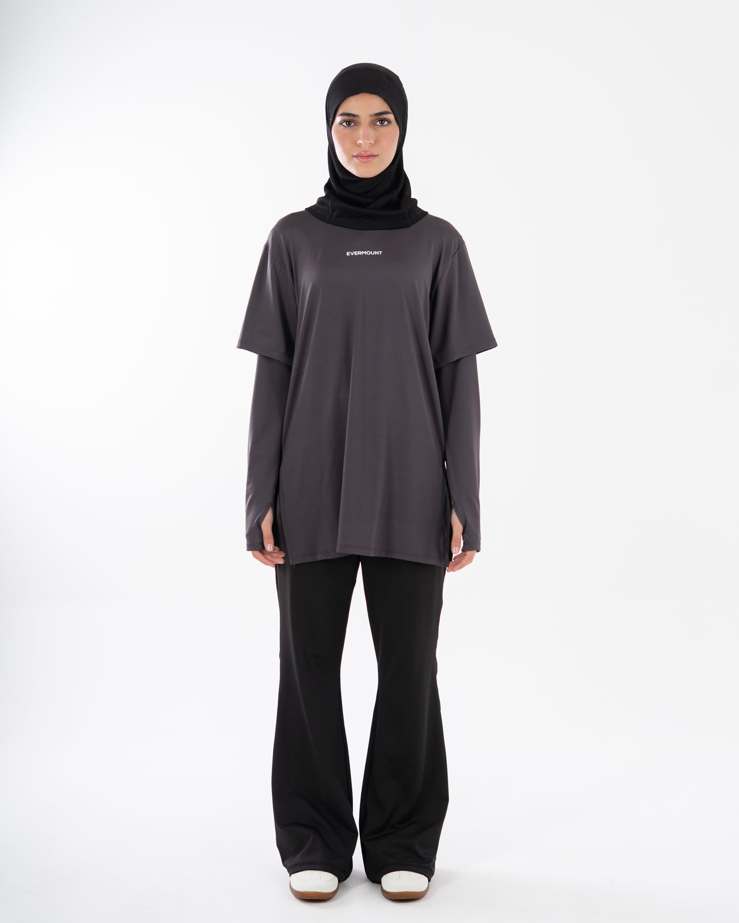 TwinSleeve Oversized Sports Tee