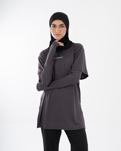 TwinSleeve Oversized Sports Tee