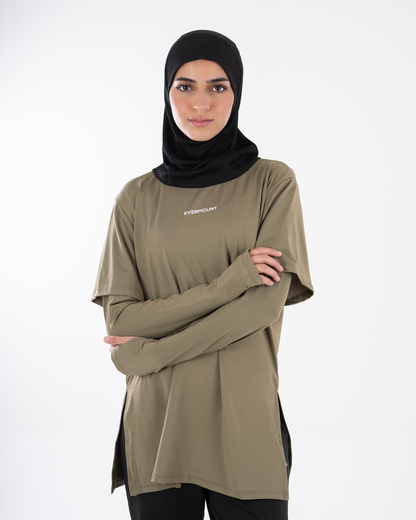 TwinSleeve Oversized Sports Tee