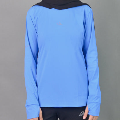 Long Sleeves Performance Tshirt (Blue)