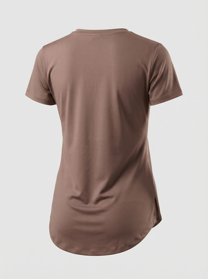 Round Back Half Sleeves Tee