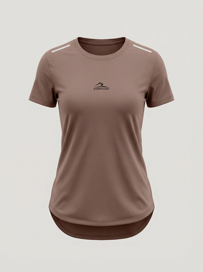 Round Back Half Sleeves Tee