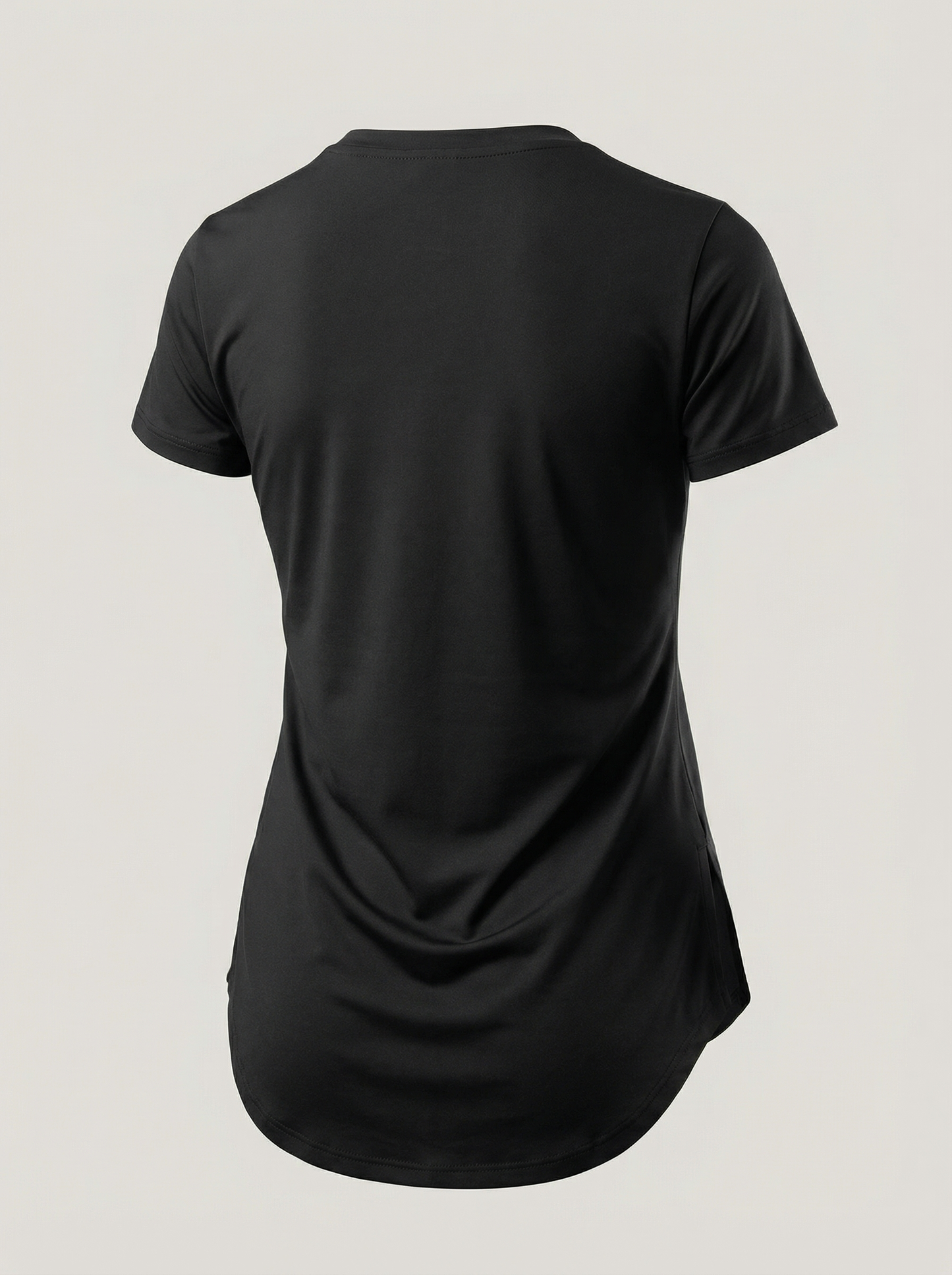 Round Back Half Sleeves Tee