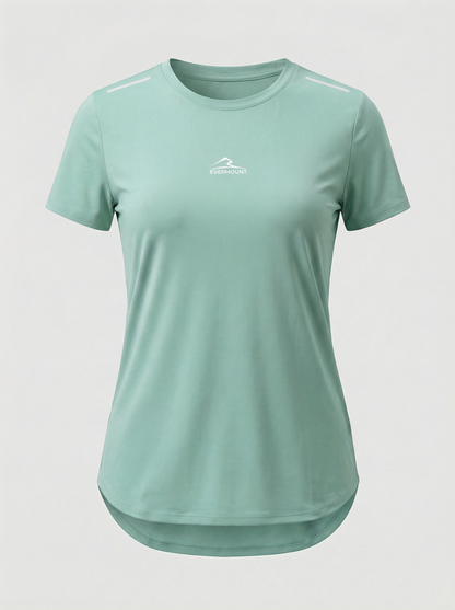 Round Back Half Sleeves Tee