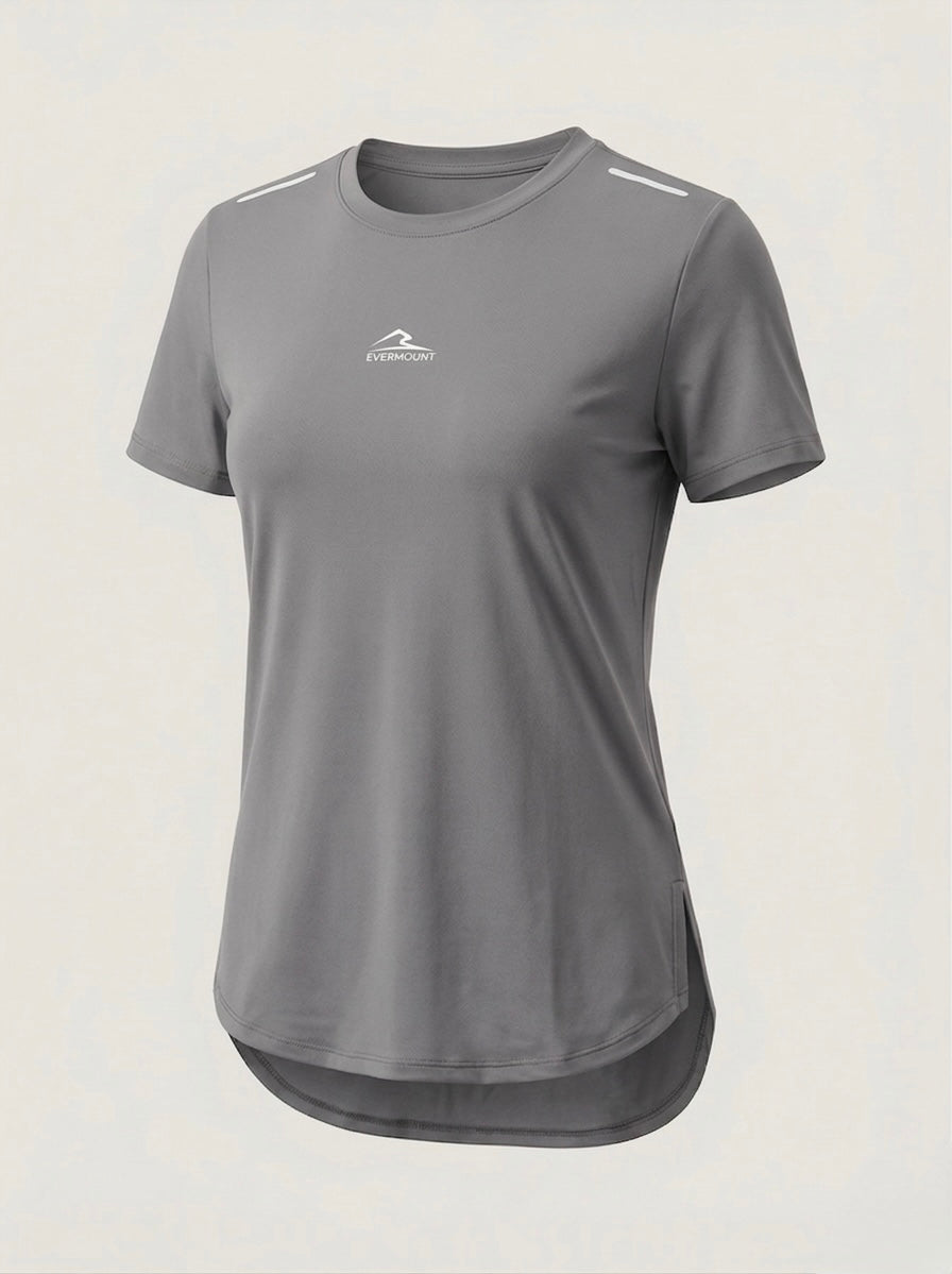 Round Back Half Sleeves Tee