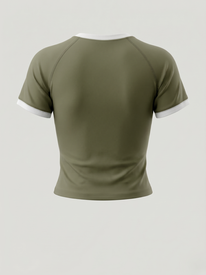 Duo-Line Half Sleeve Top