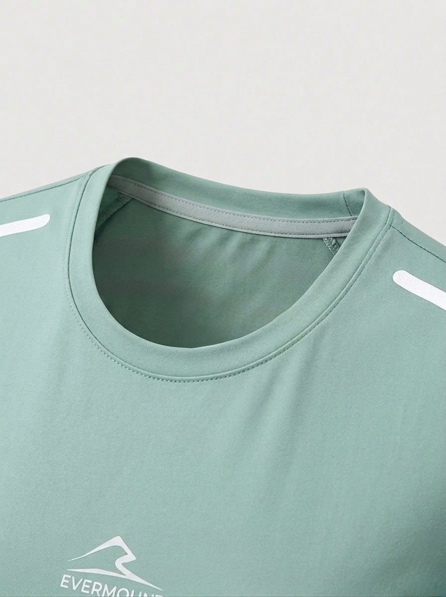 Round Back Half Sleeves Tee