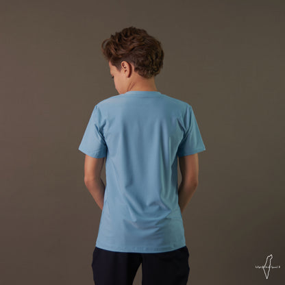 Kids' Basic Dri-Fit Tshirt (Baby Blue)