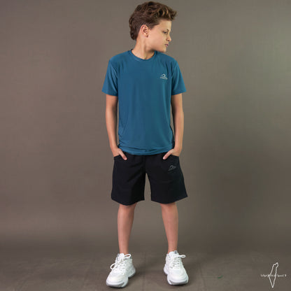 Kids' Basic Dri-Fit Tshirt (Petrolium)