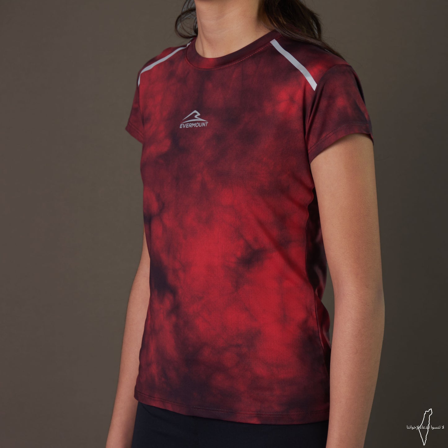 Girl's Camo Dri-Fit Tshirt (Red)