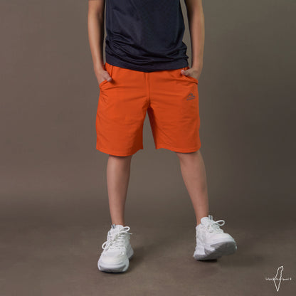 Kids Performance Short (Orange)