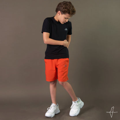 Kids Performance Short (Orange)