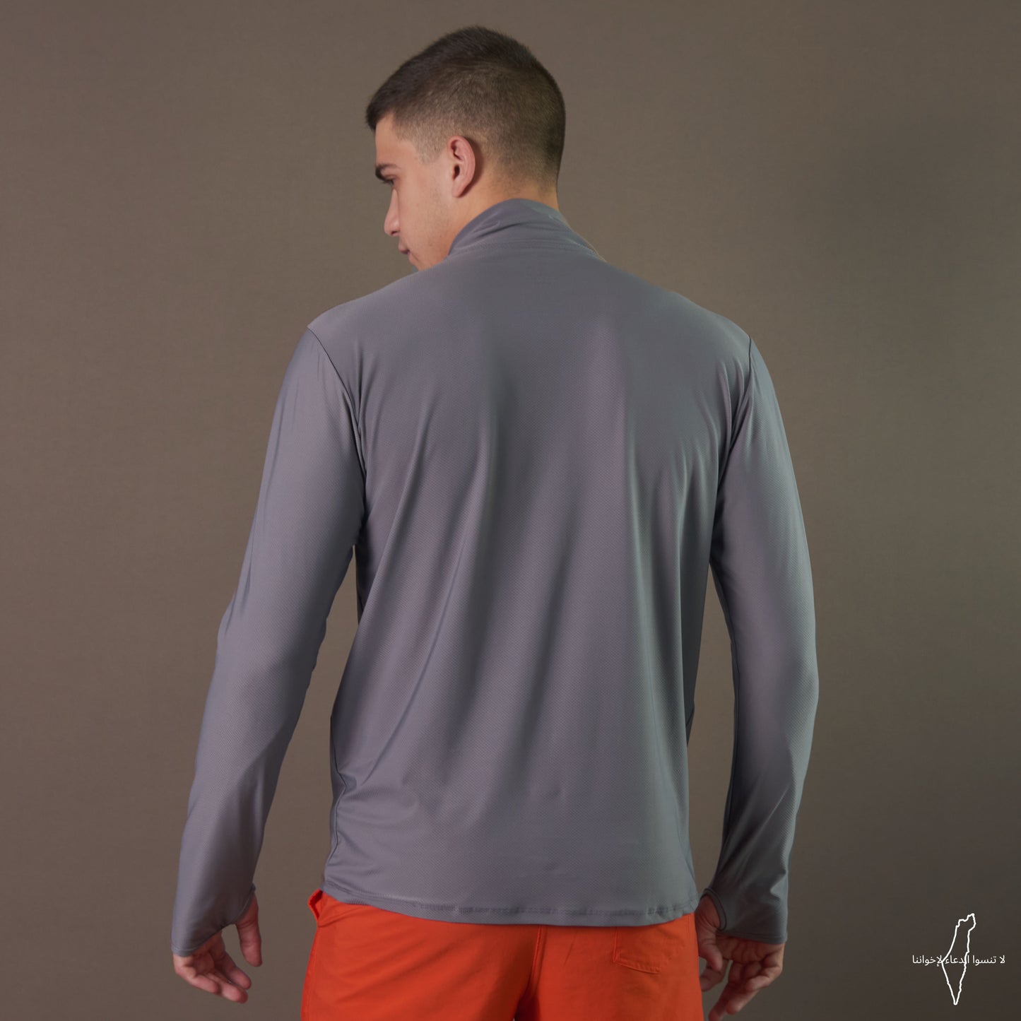 Long Sleeve Dri-Fit Tshirt (Light Gray)