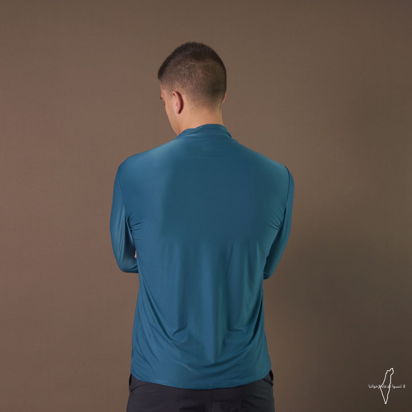 Long Sleeve Dri-Fit Tshirt (Petroleum Blue)