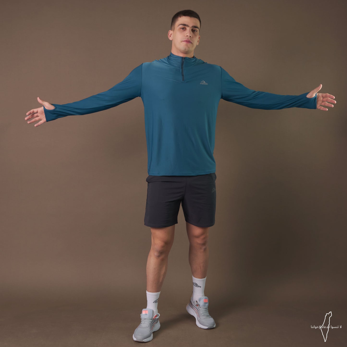 Long Sleeve Dri-Fit Tshirt (Petroleum Blue)