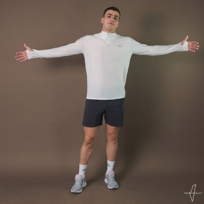 Long Sleeve Dri-Fit Tshirt (Off White)