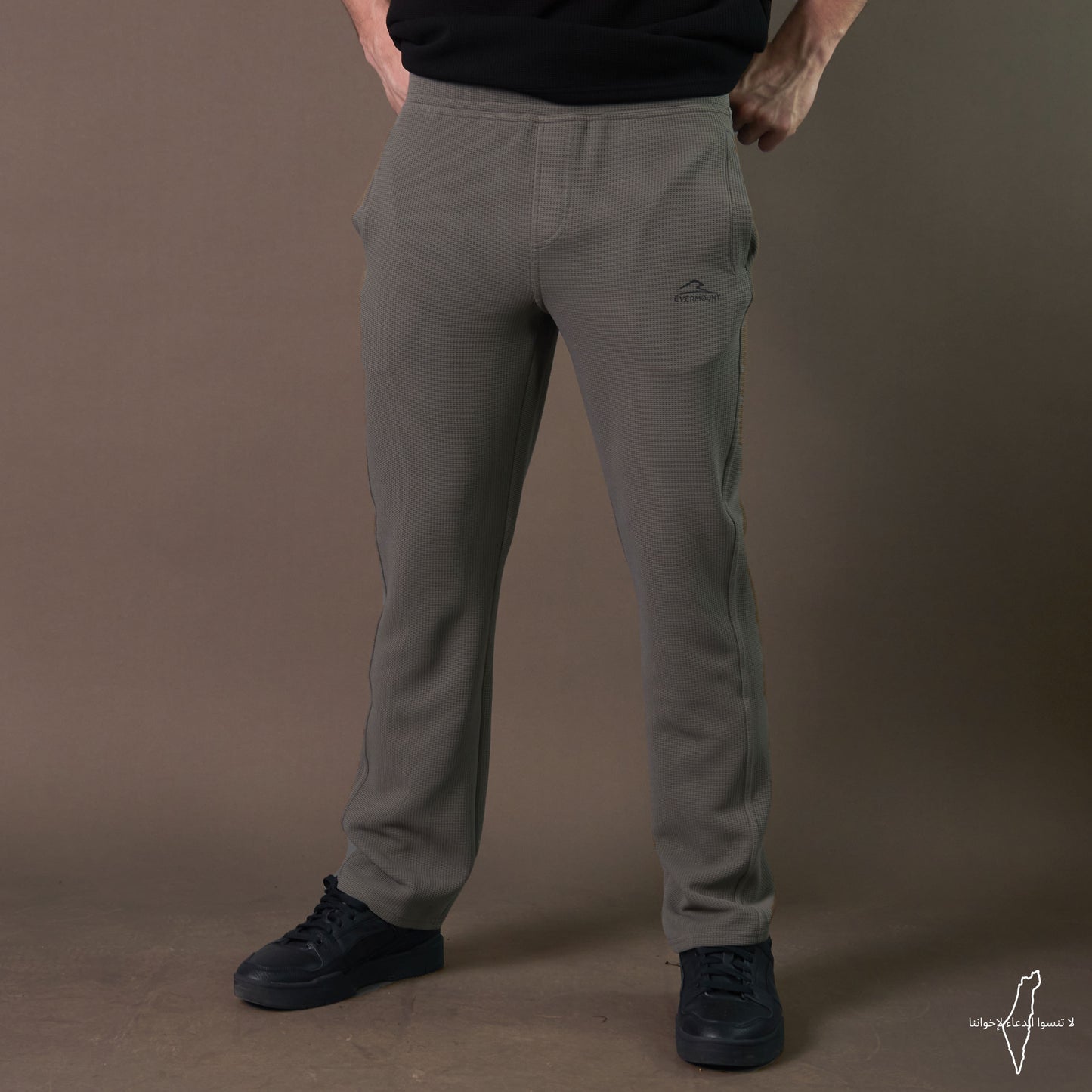 CAJ Straight Leg Pants Gray