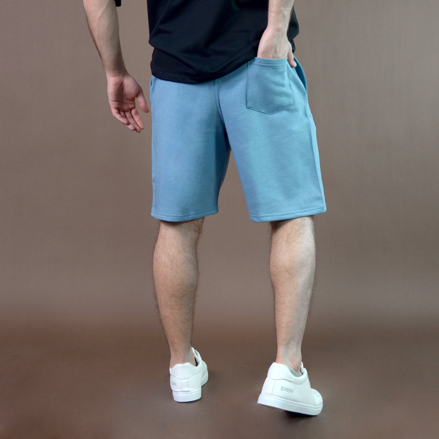 Plain RelaxedMotion Shorts (Baby Blue)