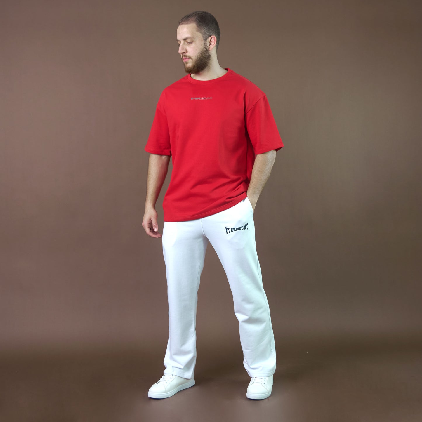 RelaxBlend Casual Pants (White)