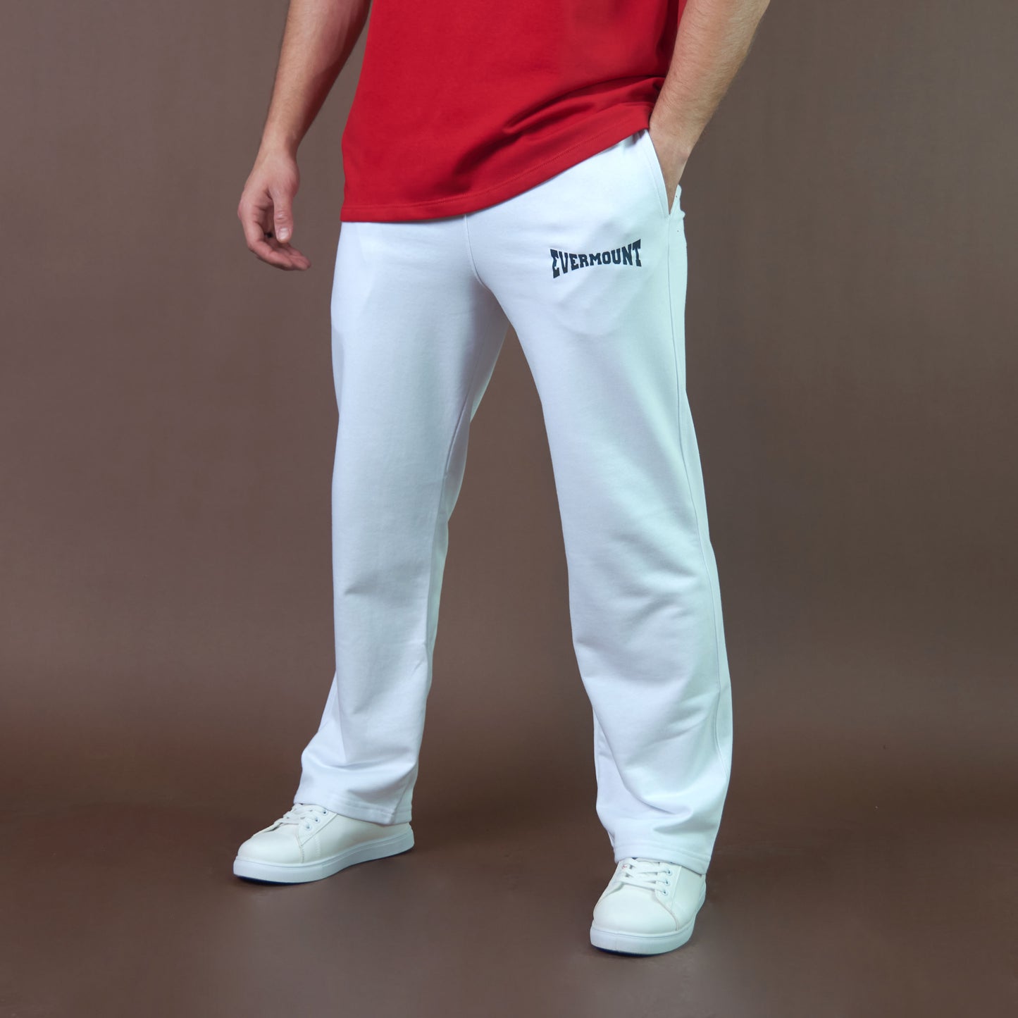 RelaxBlend Casual Pants (White)