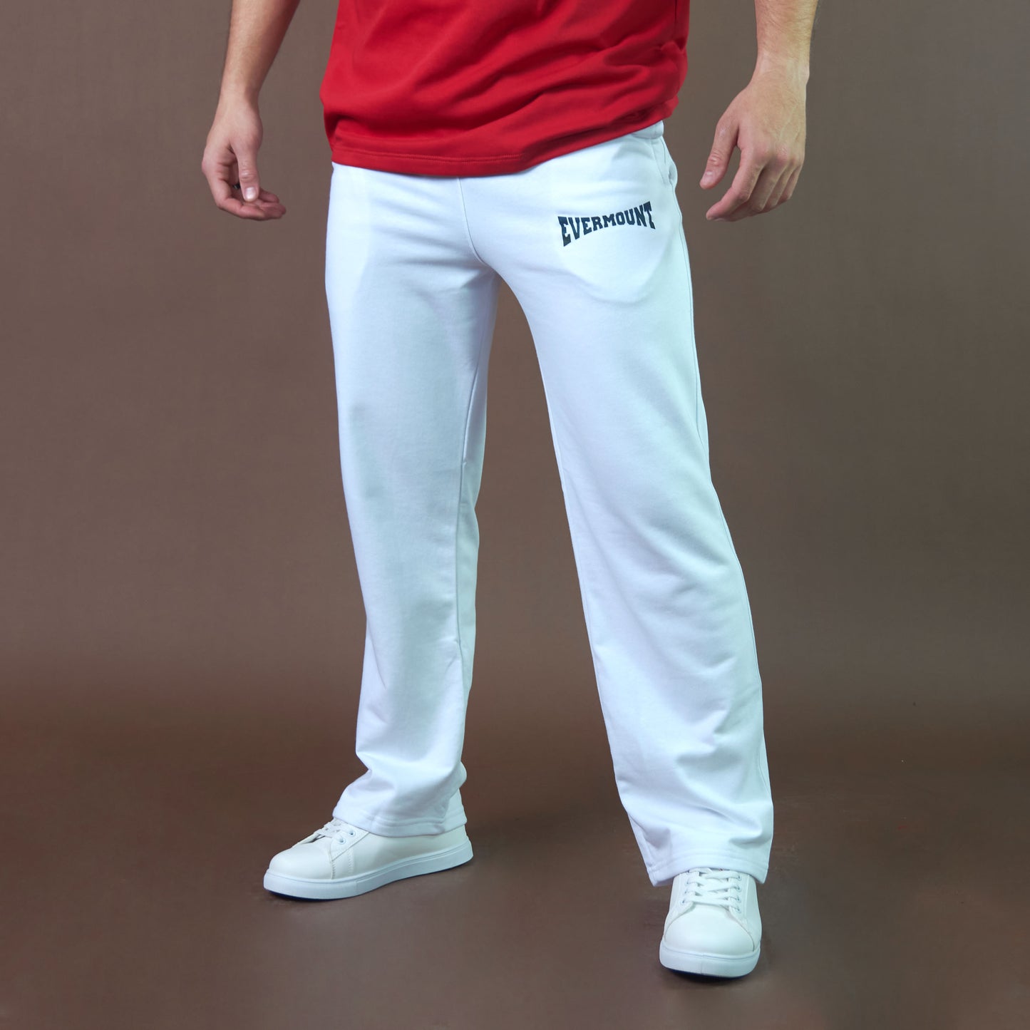 RelaxBlend Casual Pants (White)