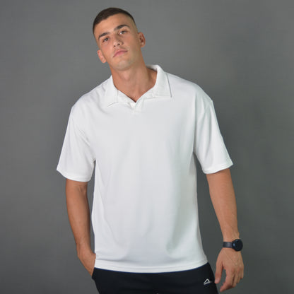 RelaxedVibe Polo Shirt (Off-White)