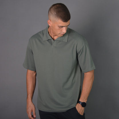 RelaxedVibe Polo Shirt (Olive)