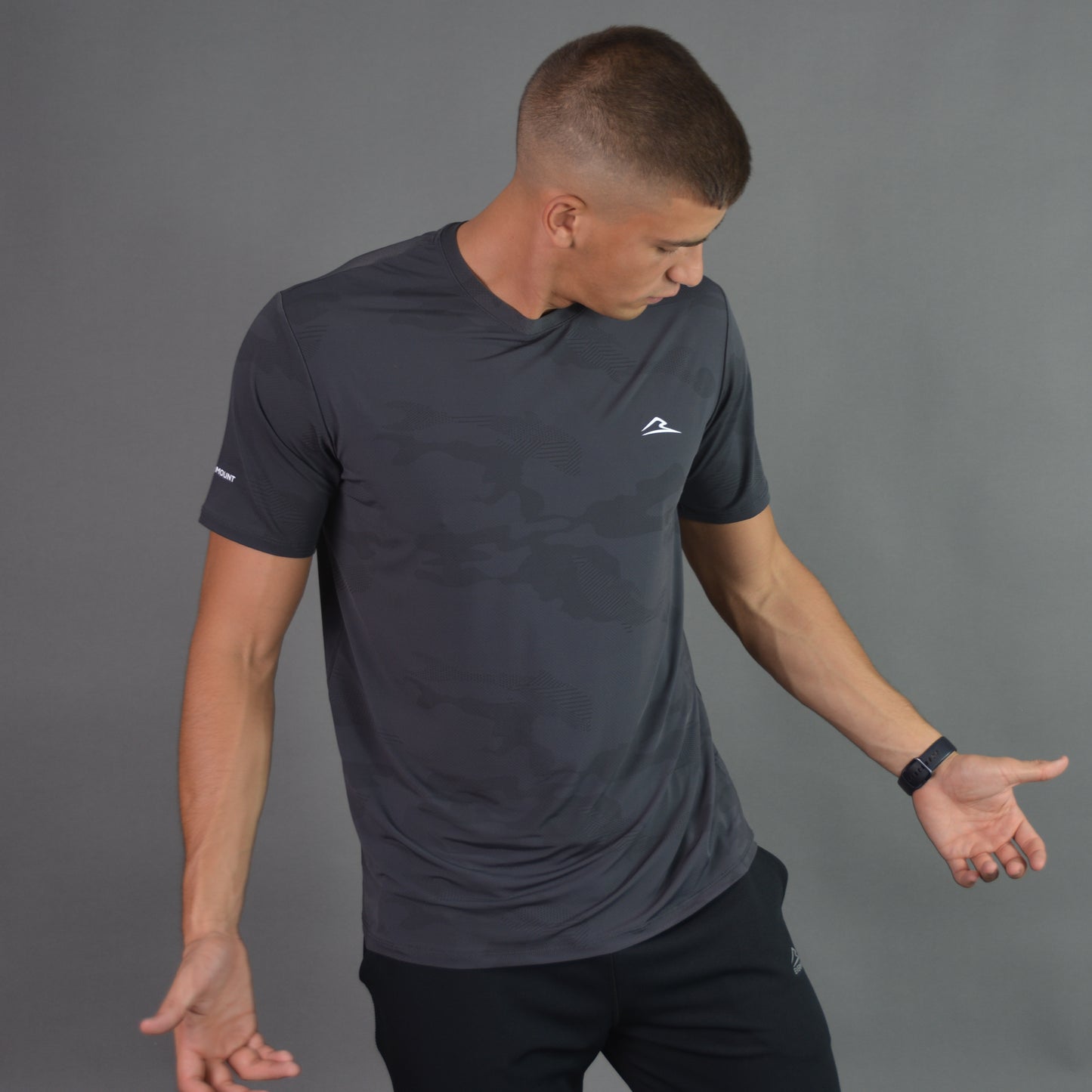 TacticalBlend Performance Tee (Charcoal)