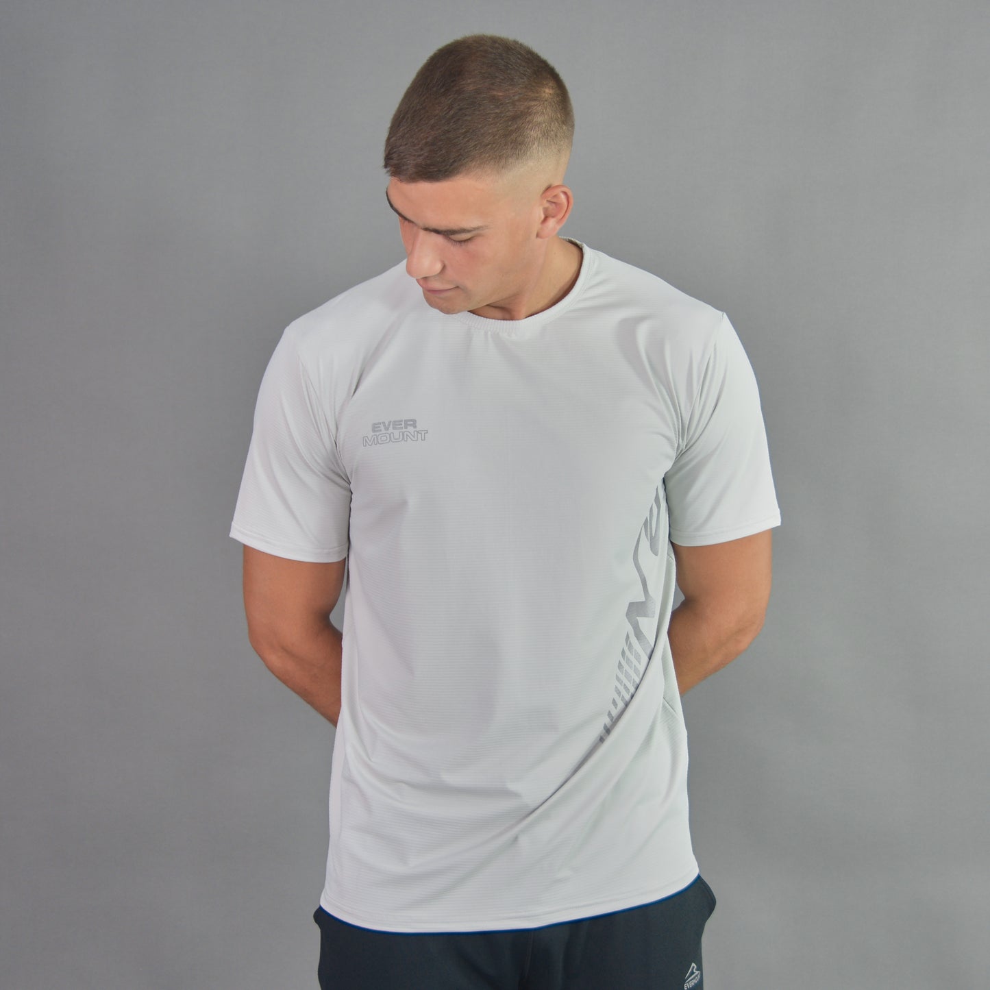 RunTech Sports Tee (Light Gray)