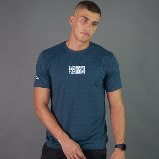 Elevation Edge Performance Tee (Petroleum)