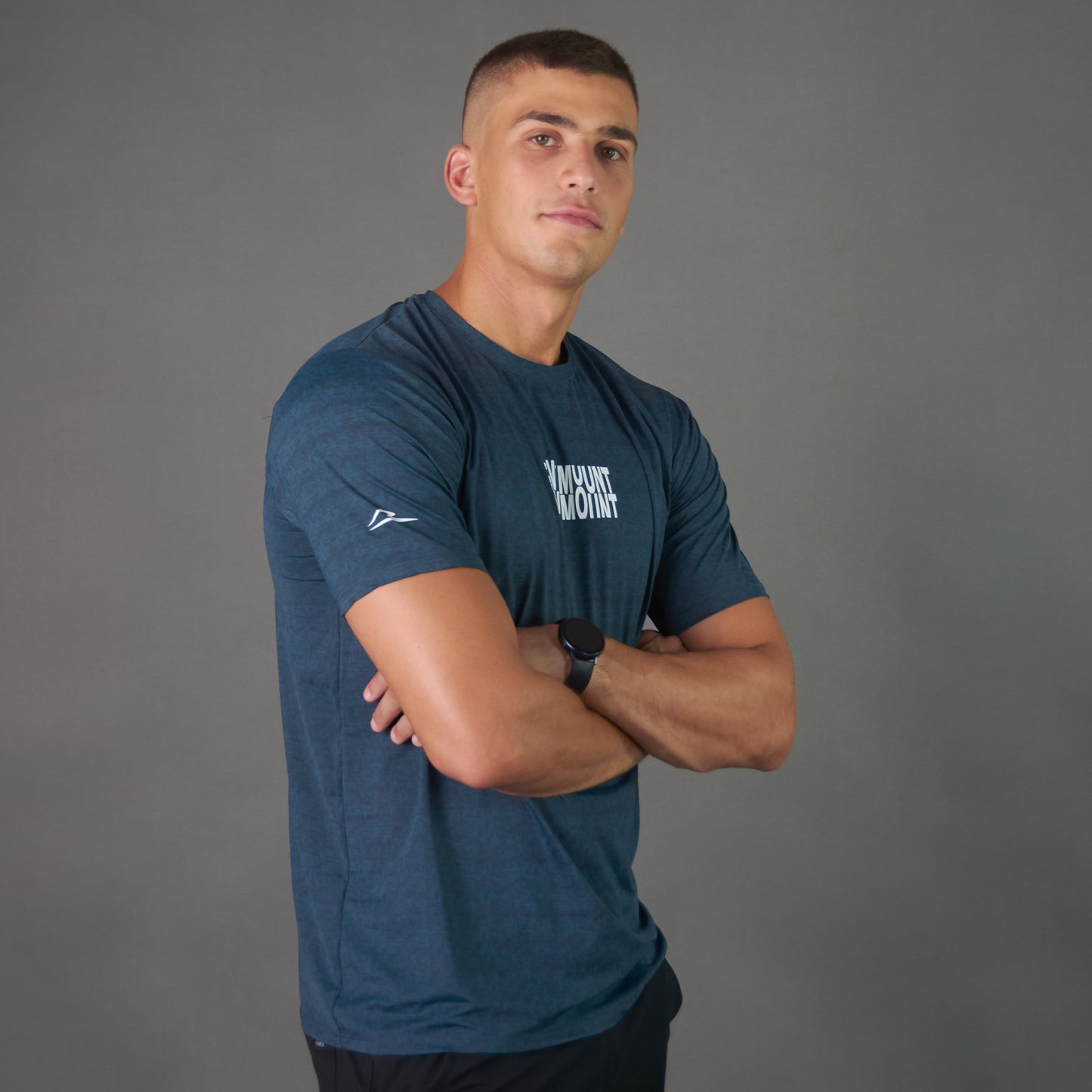 Elevation Edge Performance Tee (Petroleum)