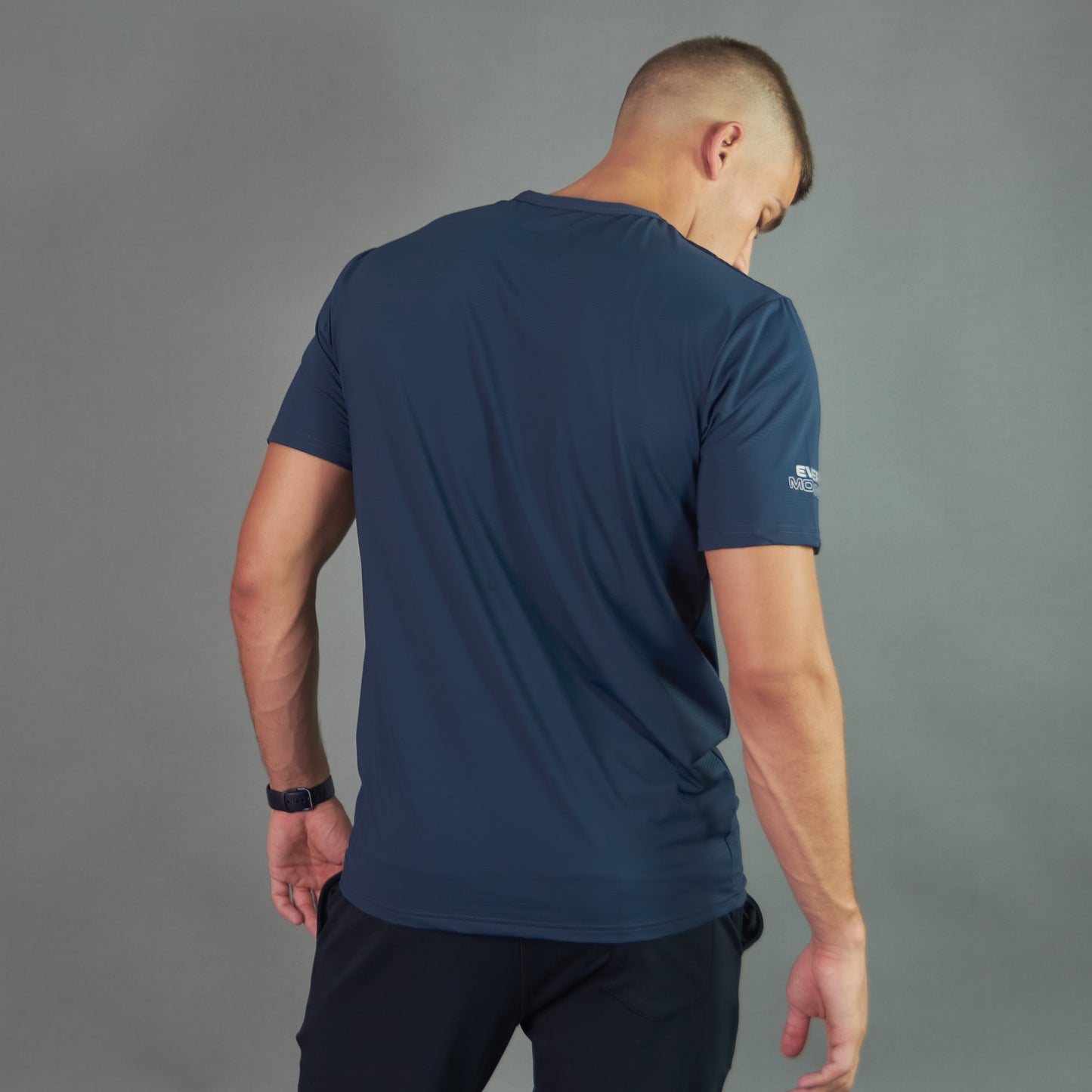 UltraFit Sports Tshirt (Navy-Blue)