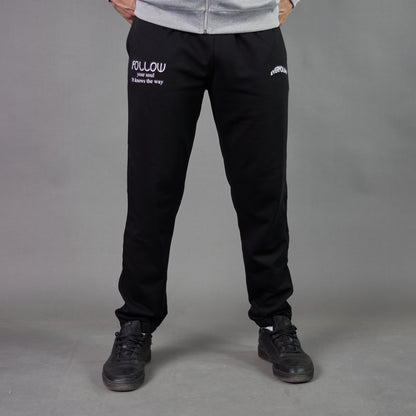 SoulEase Oversized Sweatpants (Black)